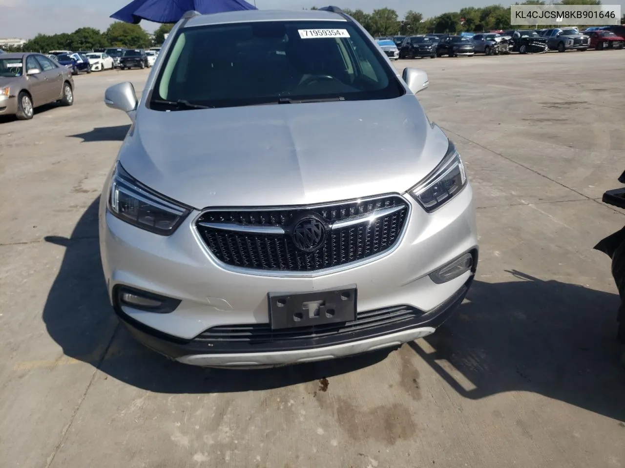 2019 Buick Encore Essence VIN: KL4CJCSM8KB901646 Lot: 71959354