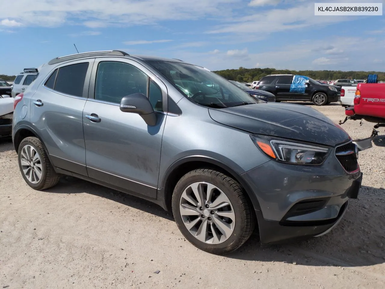 2019 Buick Encore Preferred VIN: KL4CJASB2KB839230 Lot: 72182394