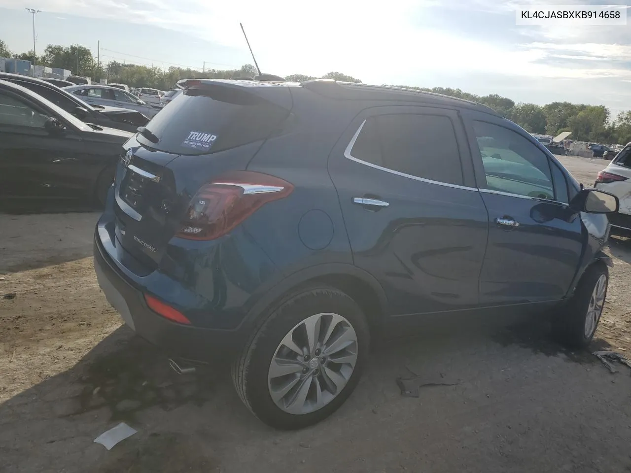 2019 Buick Encore Preferred VIN: KL4CJASBXKB914658 Lot: 72597114