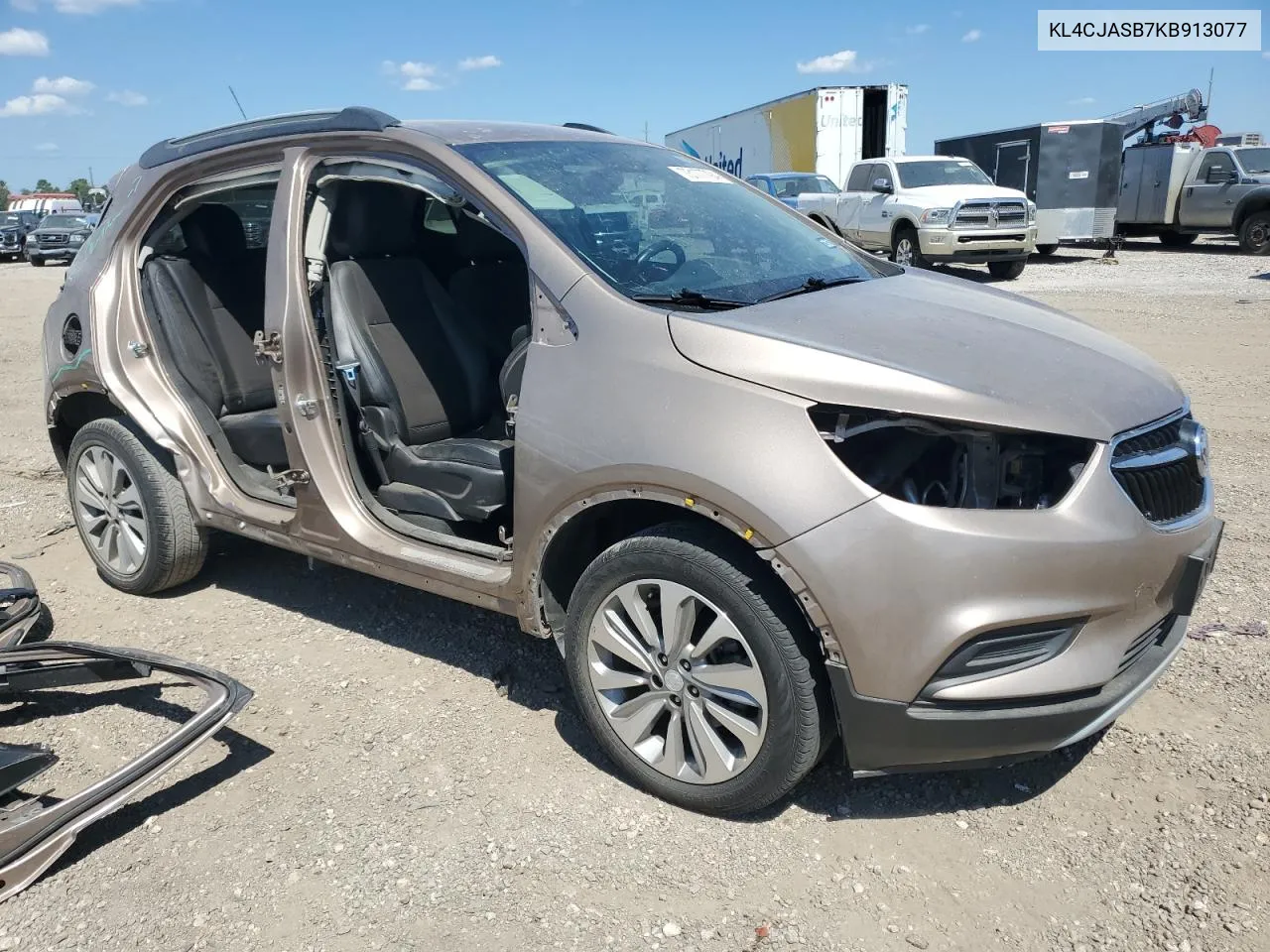 2019 Buick Encore Preferred VIN: KL4CJASB7KB913077 Lot: 73177794