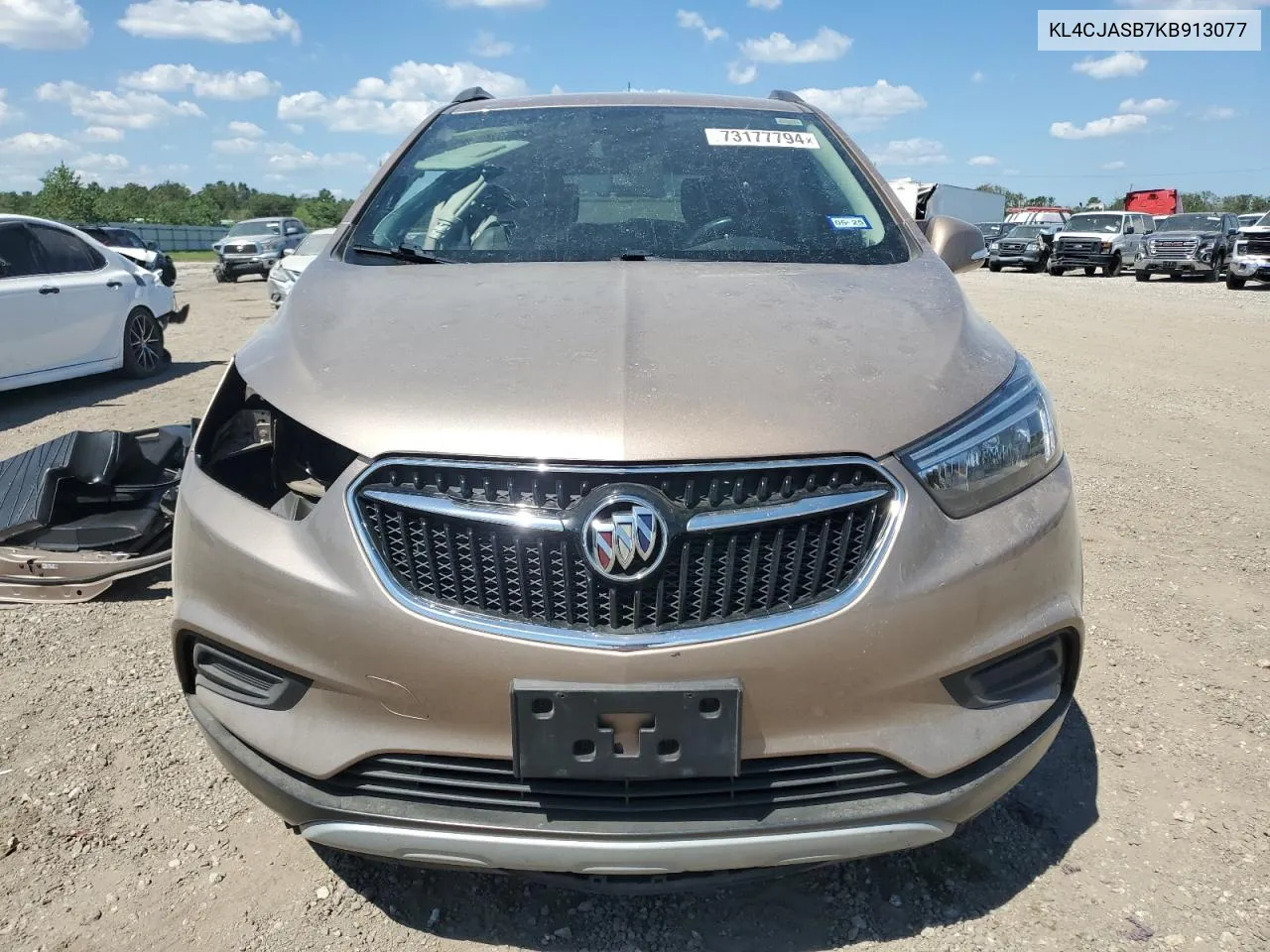 2019 Buick Encore Preferred VIN: KL4CJASB7KB913077 Lot: 73177794