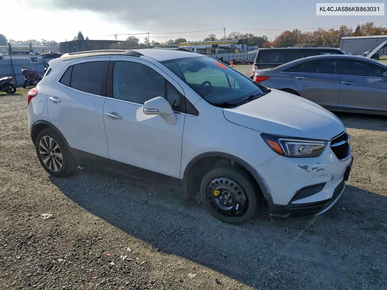 KL4CJASB6KB863031 2019 Buick Encore Preferred