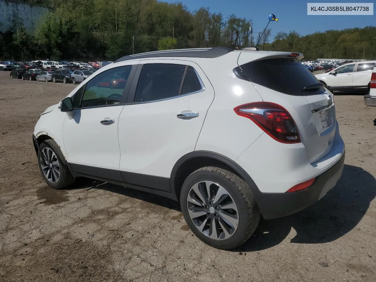 2020 Buick Encore Essence VIN: KL4CJGSB5LB047738 Lot: 52925384