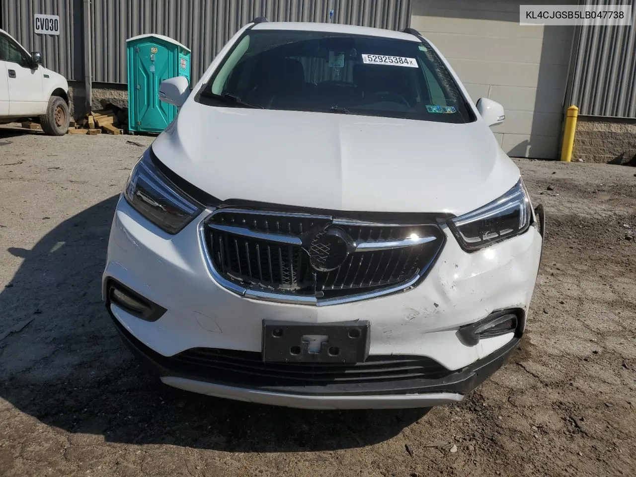 2020 Buick Encore Essence VIN: KL4CJGSB5LB047738 Lot: 52925384