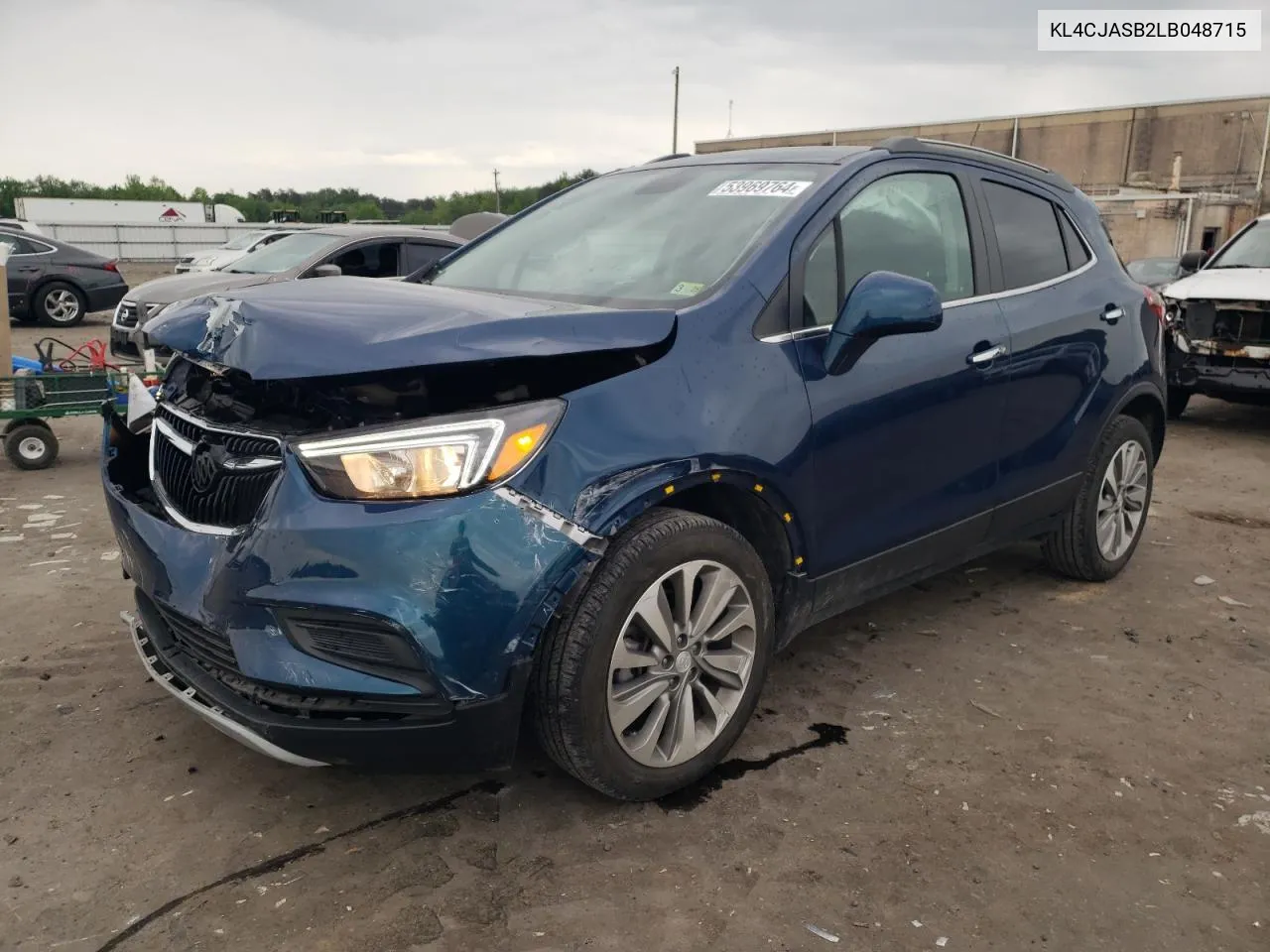 2020 Buick Encore Preferred VIN: KL4CJASB2LB048715 Lot: 53969764