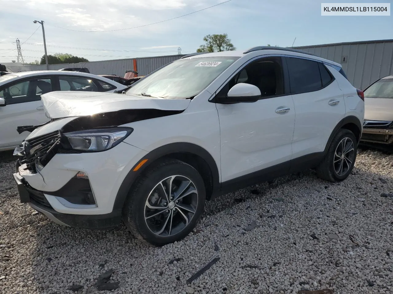 2020 Buick Encore Gx Select VIN: KL4MMDSL1LB115004 Lot: 54626924