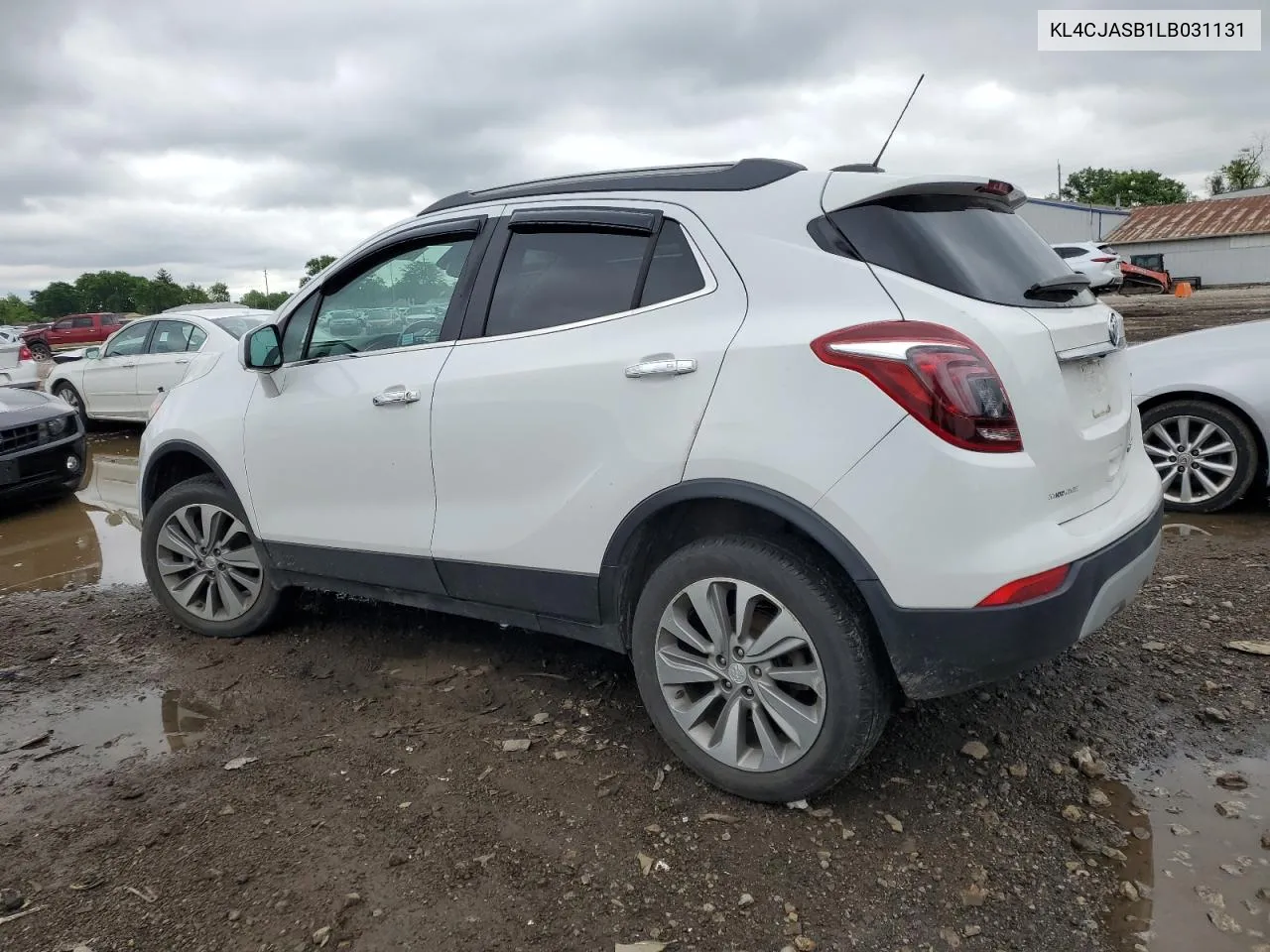 2020 Buick Encore Preferred VIN: KL4CJASB1LB031131 Lot: 54695334