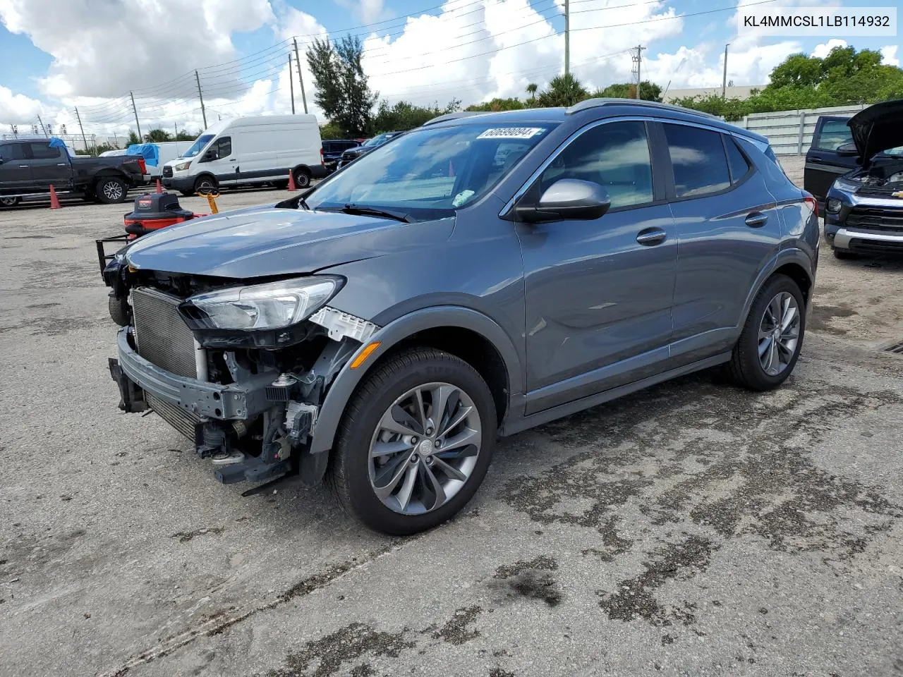 2020 Buick Encore Gx Preferred VIN: KL4MMCSL1LB114932 Lot: 60699094