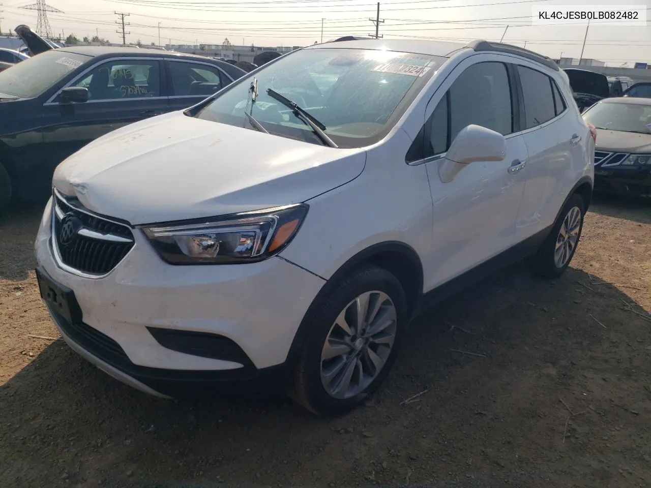 2020 Buick Encore Preferred VIN: KL4CJESB0LB082482 Lot: 70407324