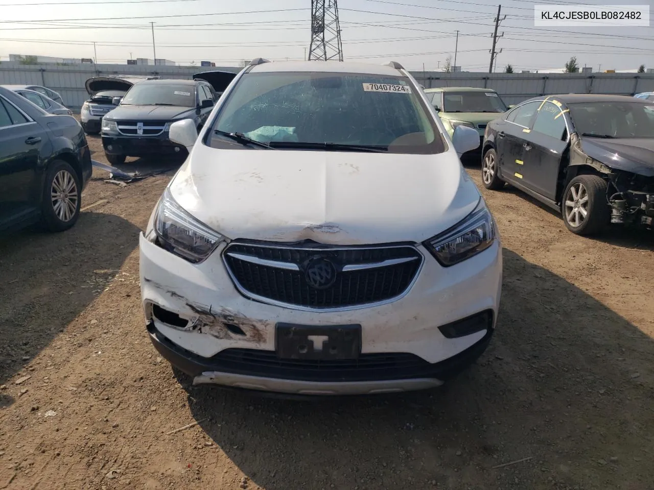 2020 Buick Encore Preferred VIN: KL4CJESB0LB082482 Lot: 70407324