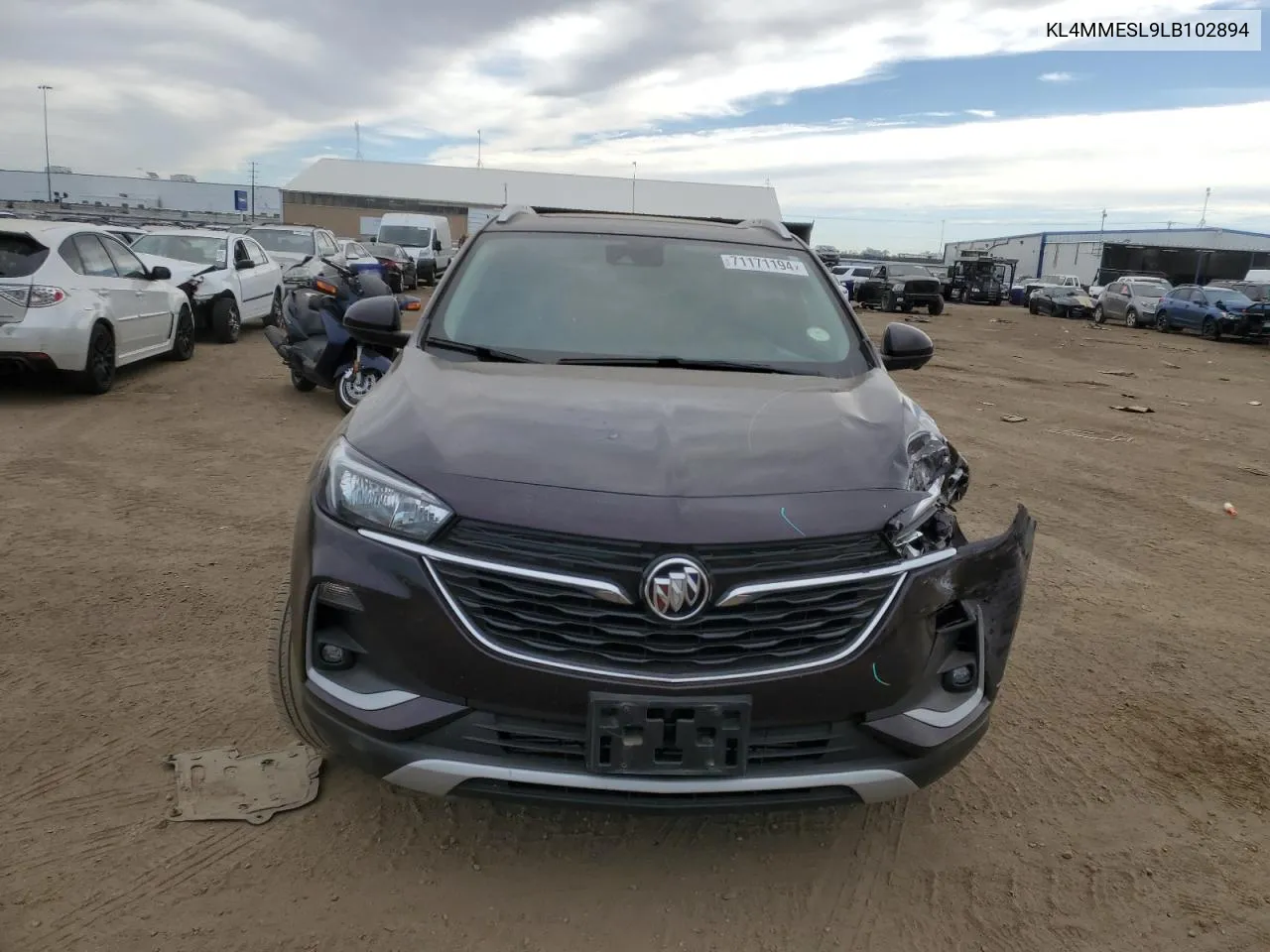 2020 Buick Encore Gx Select VIN: KL4MMESL9LB102894 Lot: 71171194