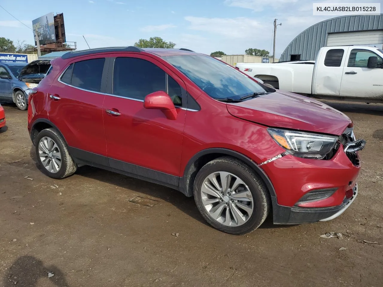 2020 Buick Encore Preferred VIN: KL4CJASB2LB015228 Lot: 71961674