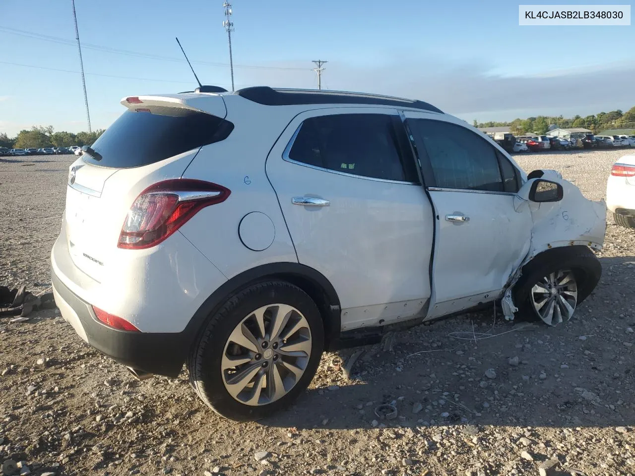 2020 Buick Encore Preferred VIN: KL4CJASB2LB348030 Lot: 72008414