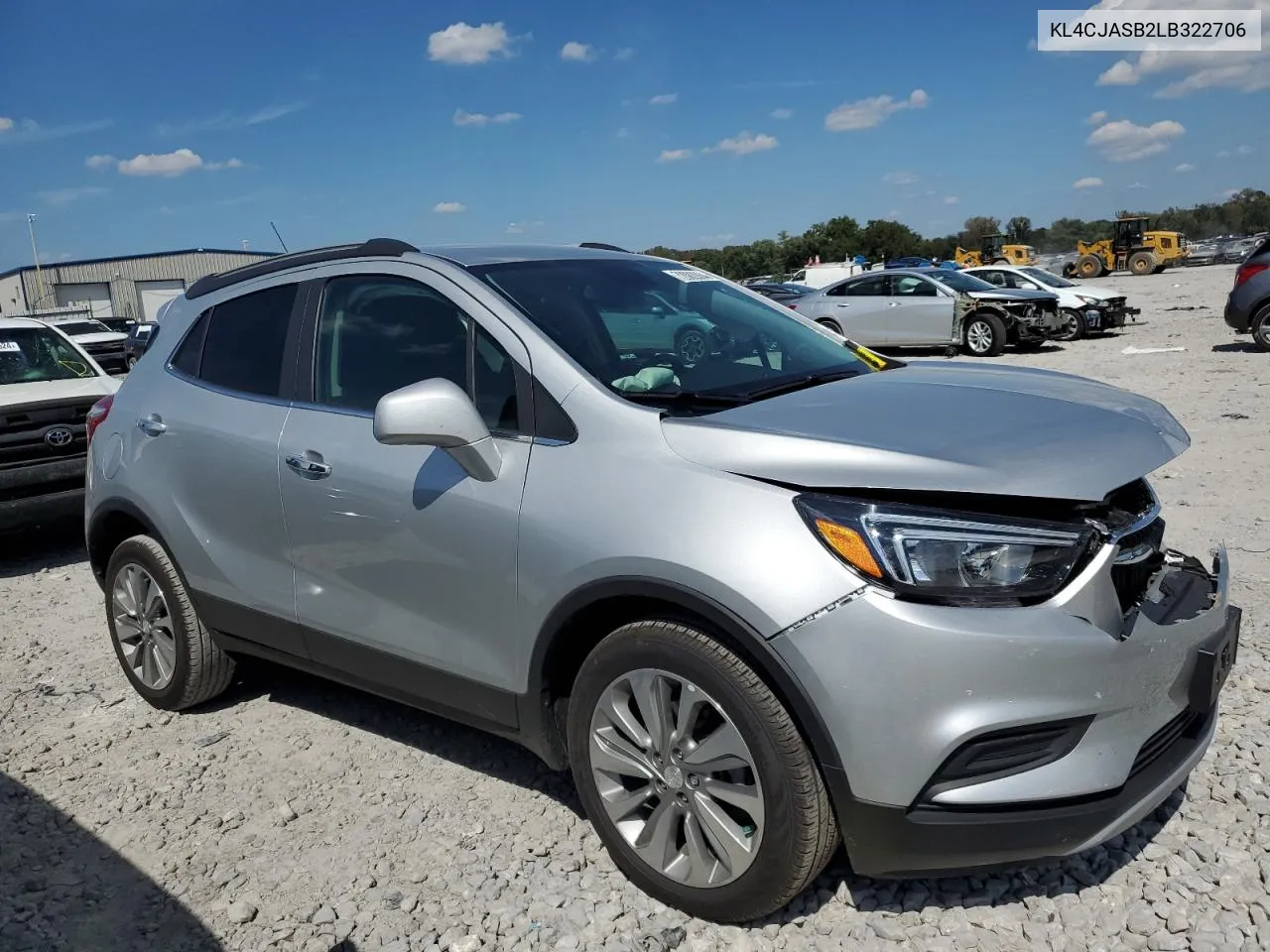 KL4CJASB2LB322706 2020 Buick Encore Preferred