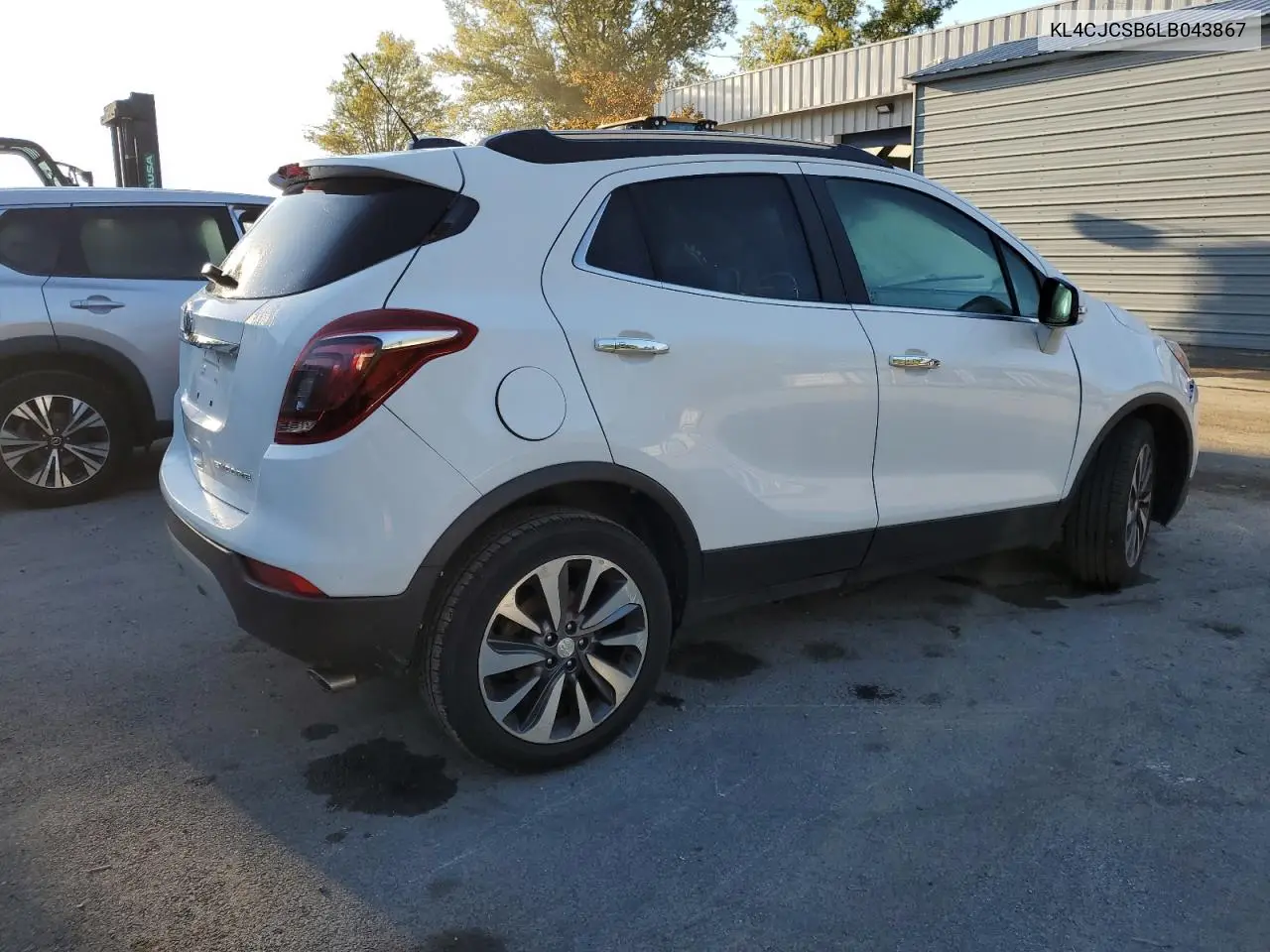 KL4CJCSB6LB043867 2020 Buick Encore Essence