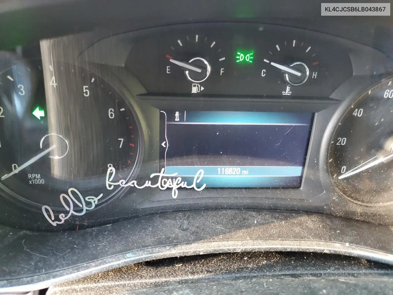 KL4CJCSB6LB043867 2020 Buick Encore Essence
