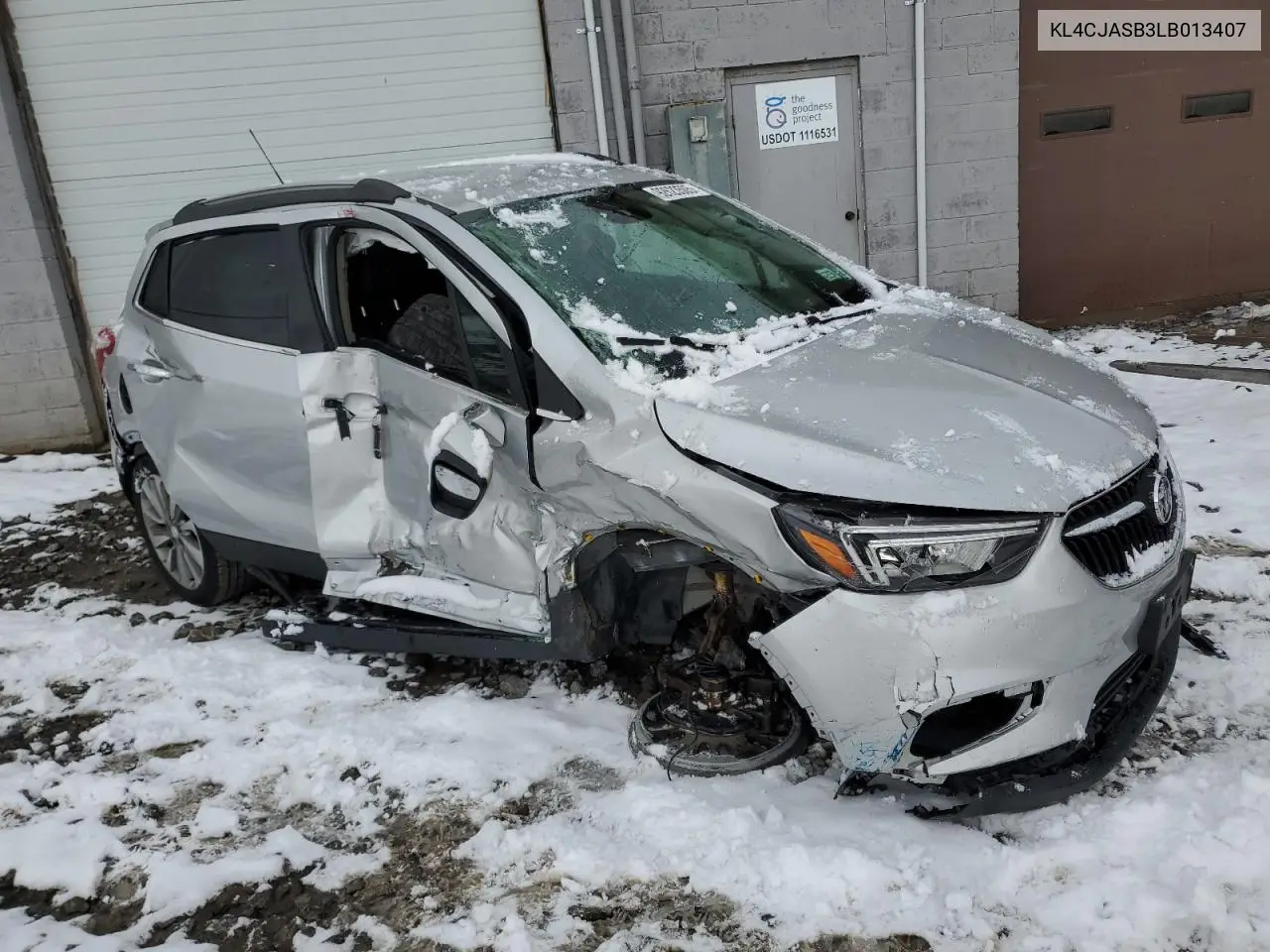 KL4CJASB3LB013407 2020 Buick Encore Preferred
