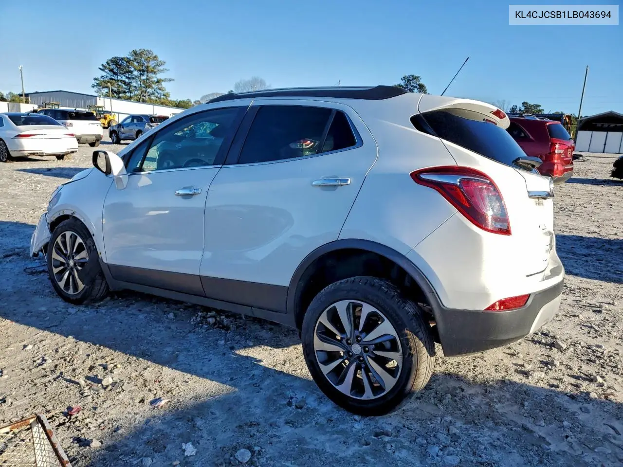 KL4CJCSB1LB043694 2020 Buick Encore Essence