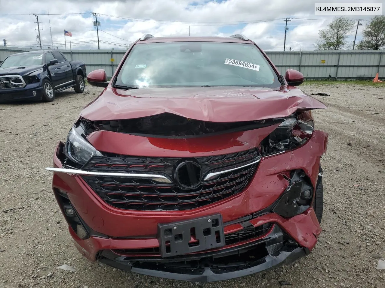 2021 Buick Encore Gx Select VIN: KL4MMESL2MB145877 Lot: 53894654