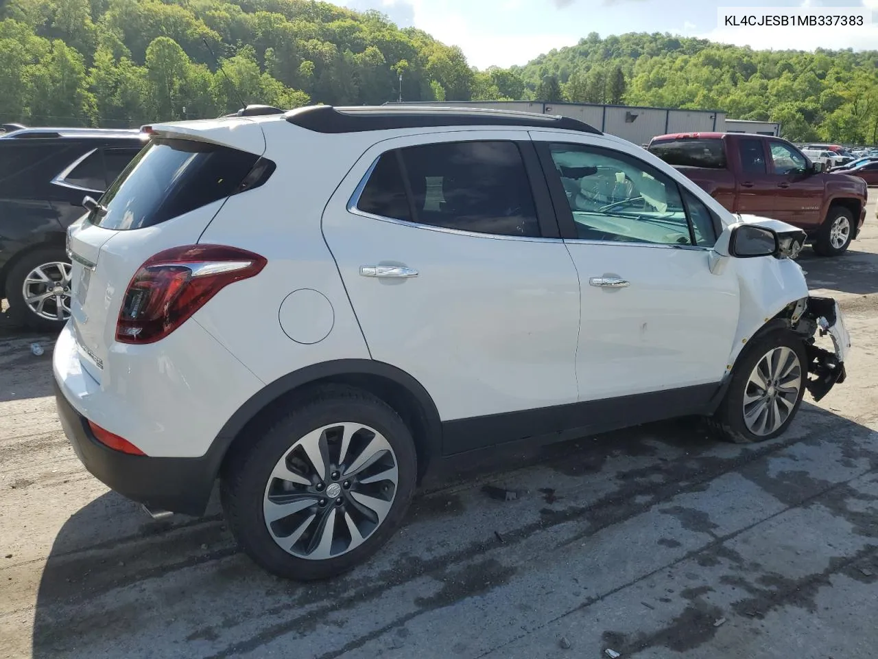 2021 Buick Encore Preferred VIN: KL4CJESB1MB337383 Lot: 54039014