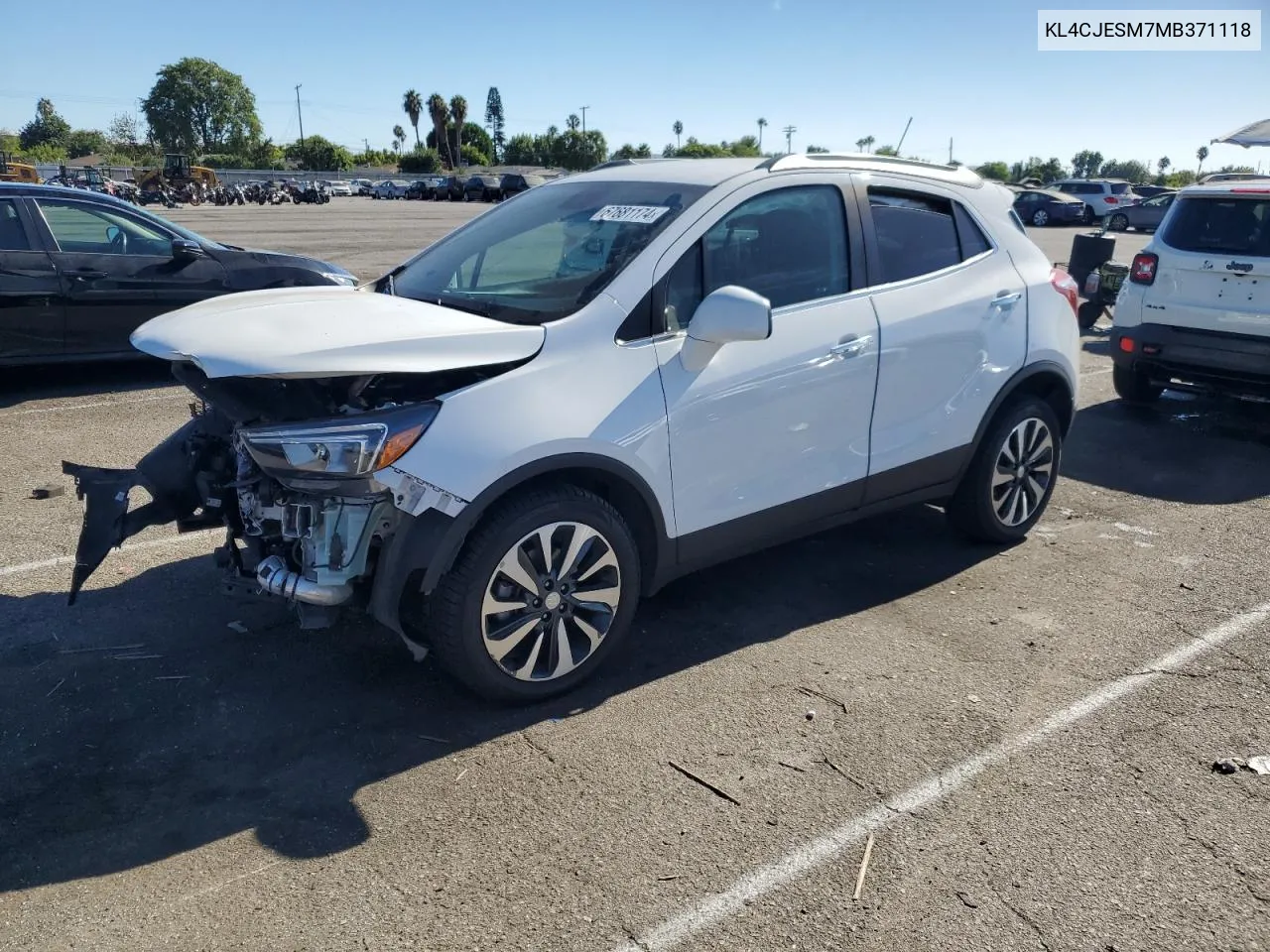 KL4CJESM7MB371118 2021 Buick Encore Preferred