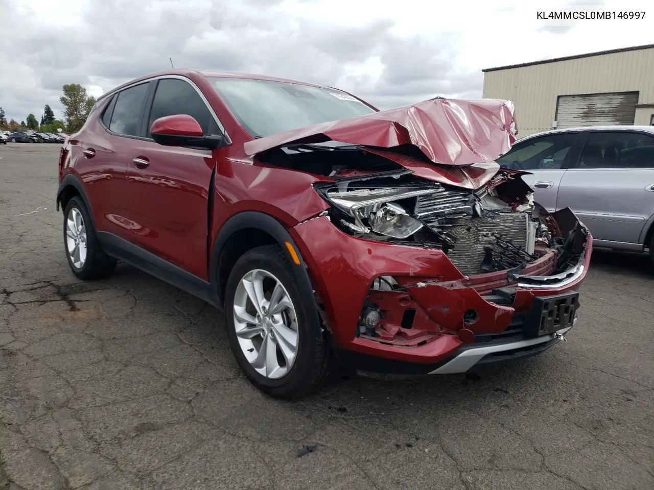 2021 Buick Encore Gx Preferred VIN: KL4MMCSL0MB146997 Lot: 71243334