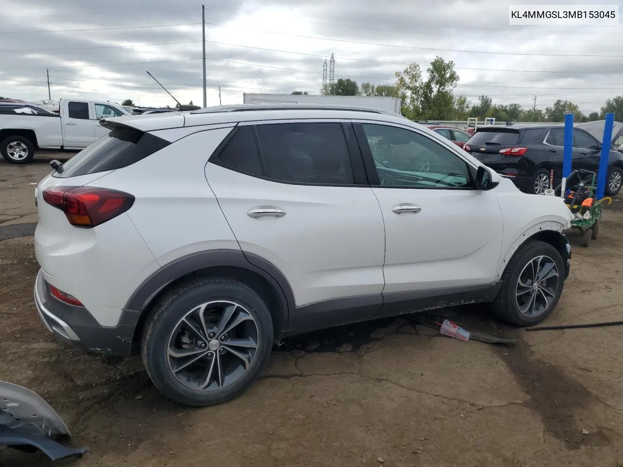 2021 Buick Encore Gx Essence VIN: KL4MMGSL3MB153045 Lot: 71562284