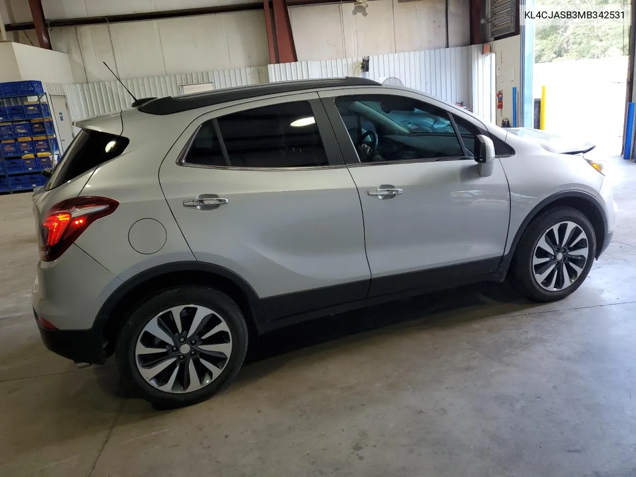 2021 Buick Encore Preferred VIN: KL4CJASB3MB342531 Lot: 71942734