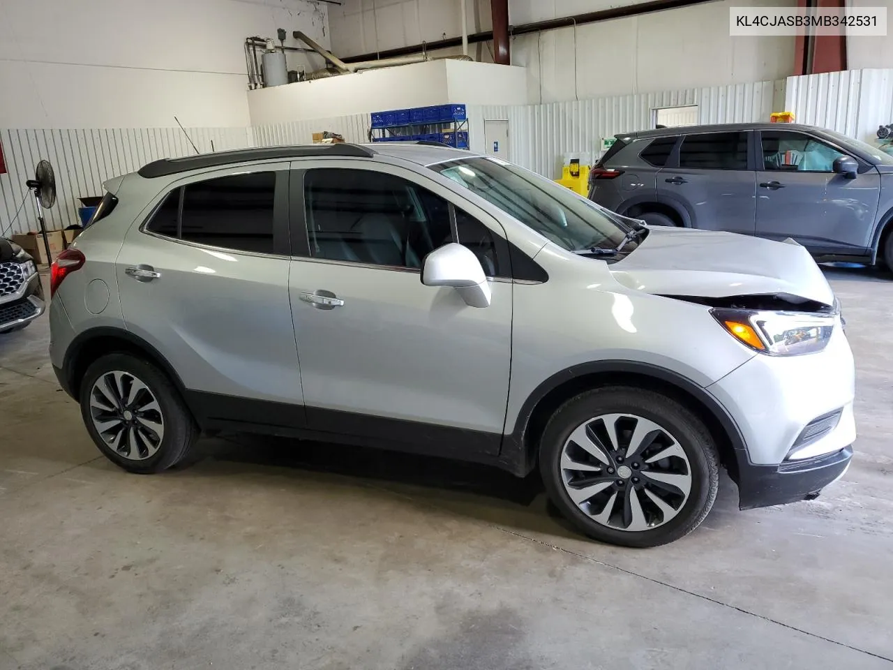 2021 Buick Encore Preferred VIN: KL4CJASB3MB342531 Lot: 71942734