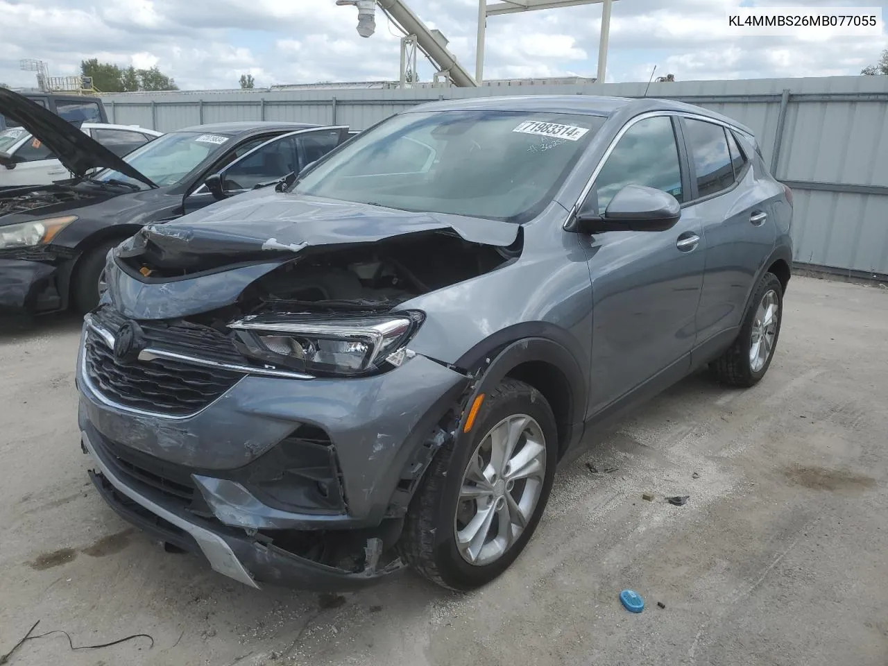 2021 Buick Encore Gx Preferred VIN: KL4MMBS26MB077055 Lot: 71983314