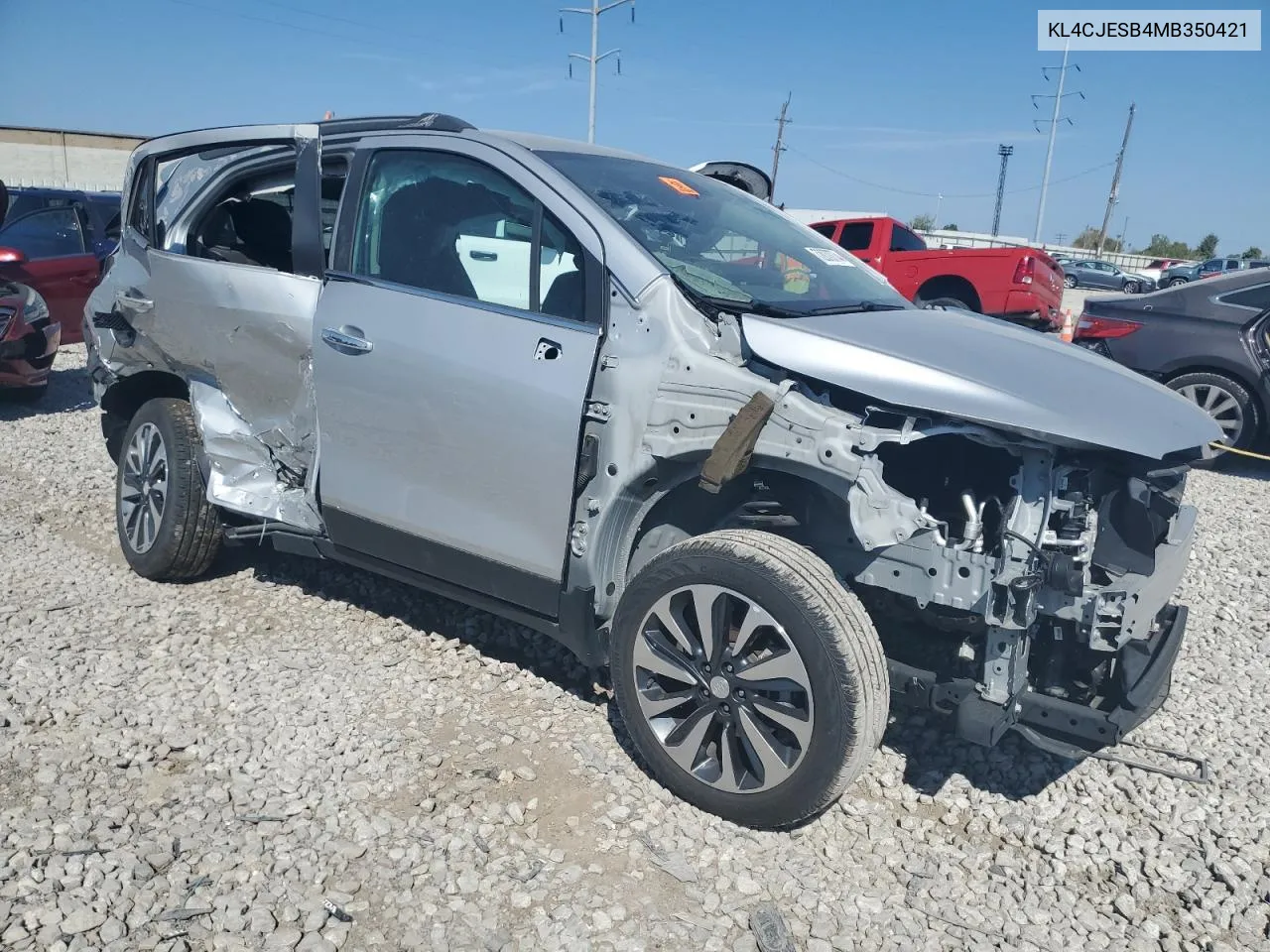 2021 Buick Encore Preferred VIN: KL4CJESB4MB350421 Lot: 72070774