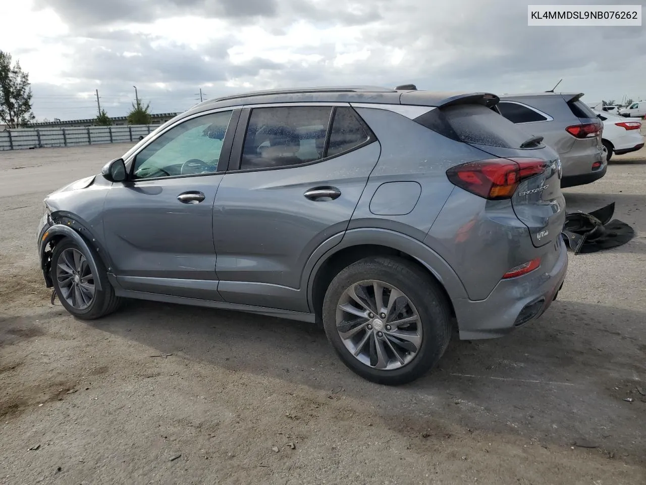 2022 Buick Encore Gx Select VIN: KL4MMDSL9NB076262 Lot: 49981154