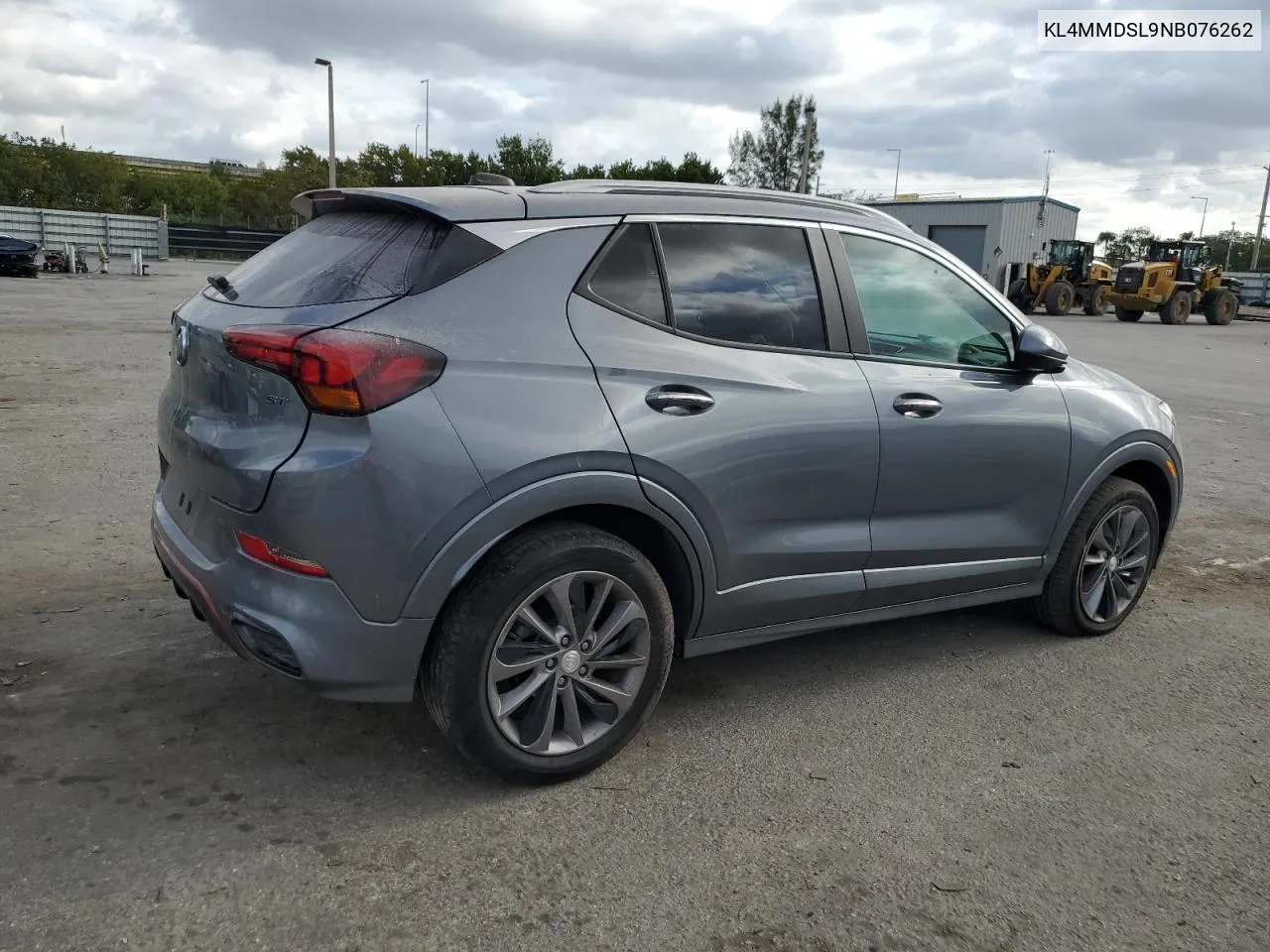 2022 Buick Encore Gx Select VIN: KL4MMDSL9NB076262 Lot: 49981154