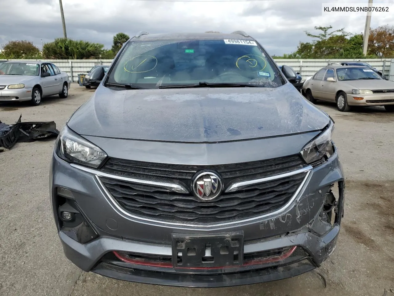 2022 Buick Encore Gx Select VIN: KL4MMDSL9NB076262 Lot: 49981154