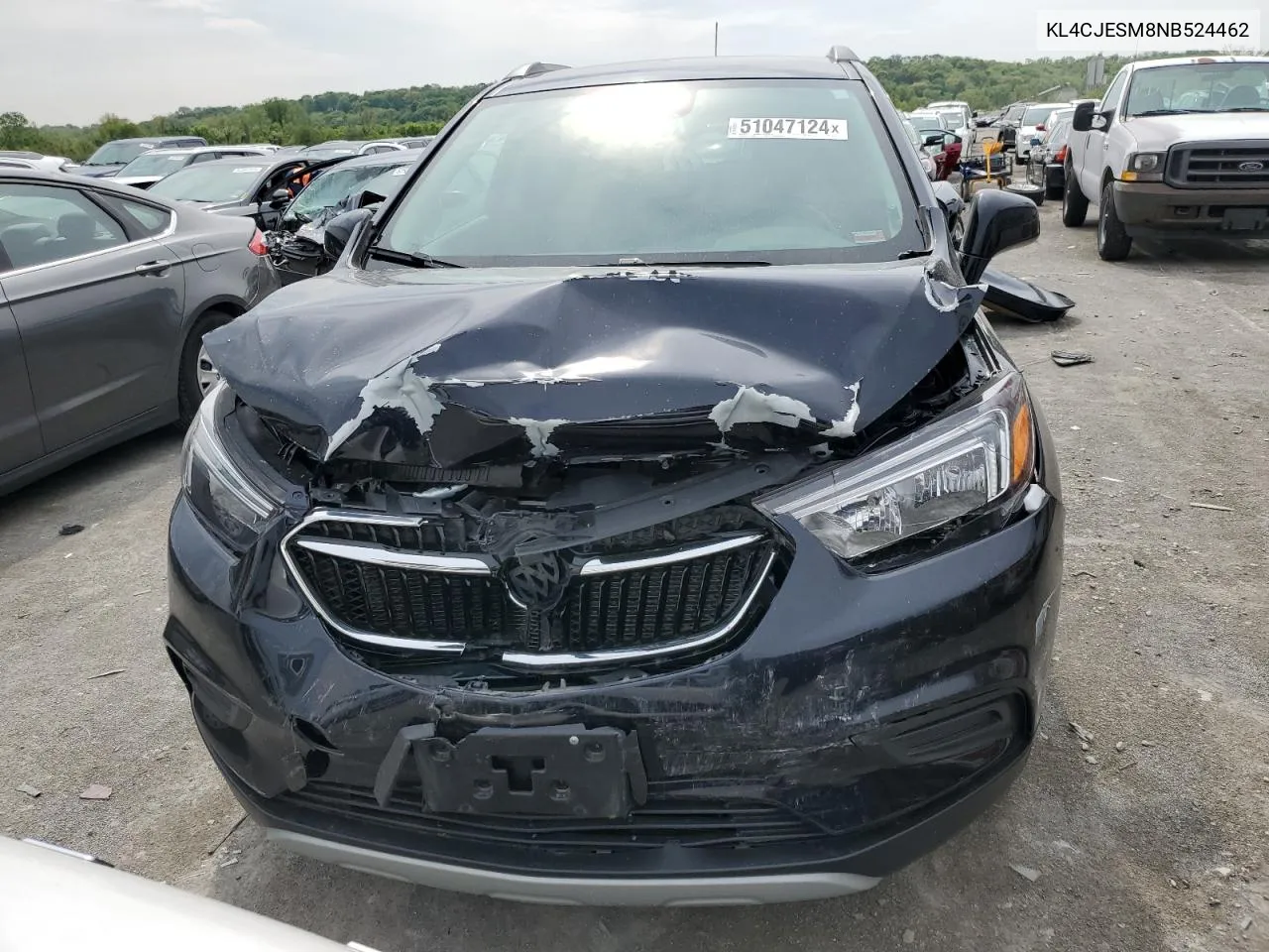 2022 Buick Encore Preferred VIN: KL4CJESM8NB524462 Lot: 51047124