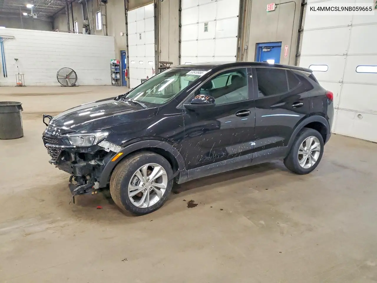2022 Buick Encore Gx Preferred VIN: KL4MMCSL9NB059665 Lot: 53849986