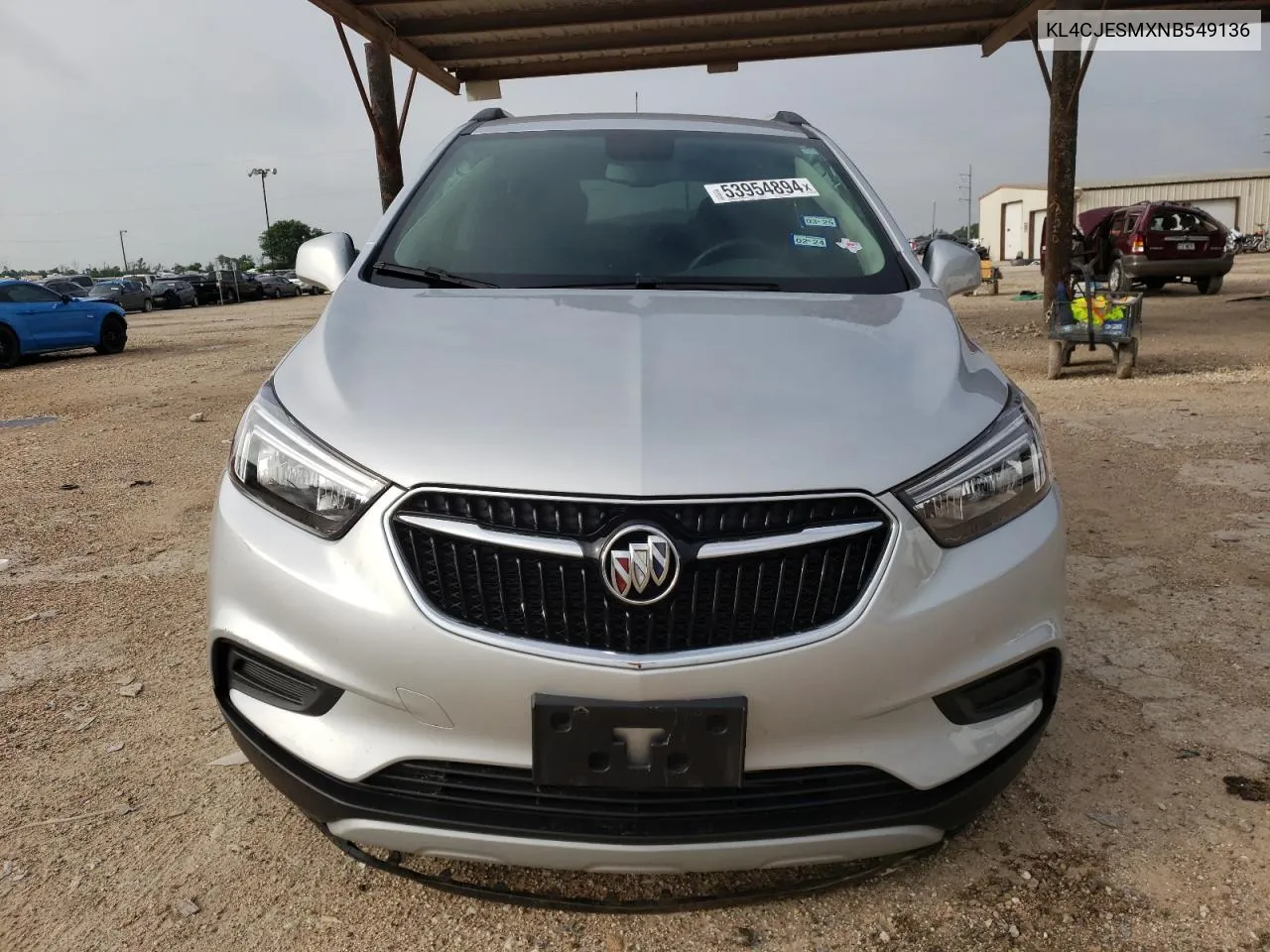 2022 Buick Encore Preferred VIN: KL4CJESMXNB549136 Lot: 53954894