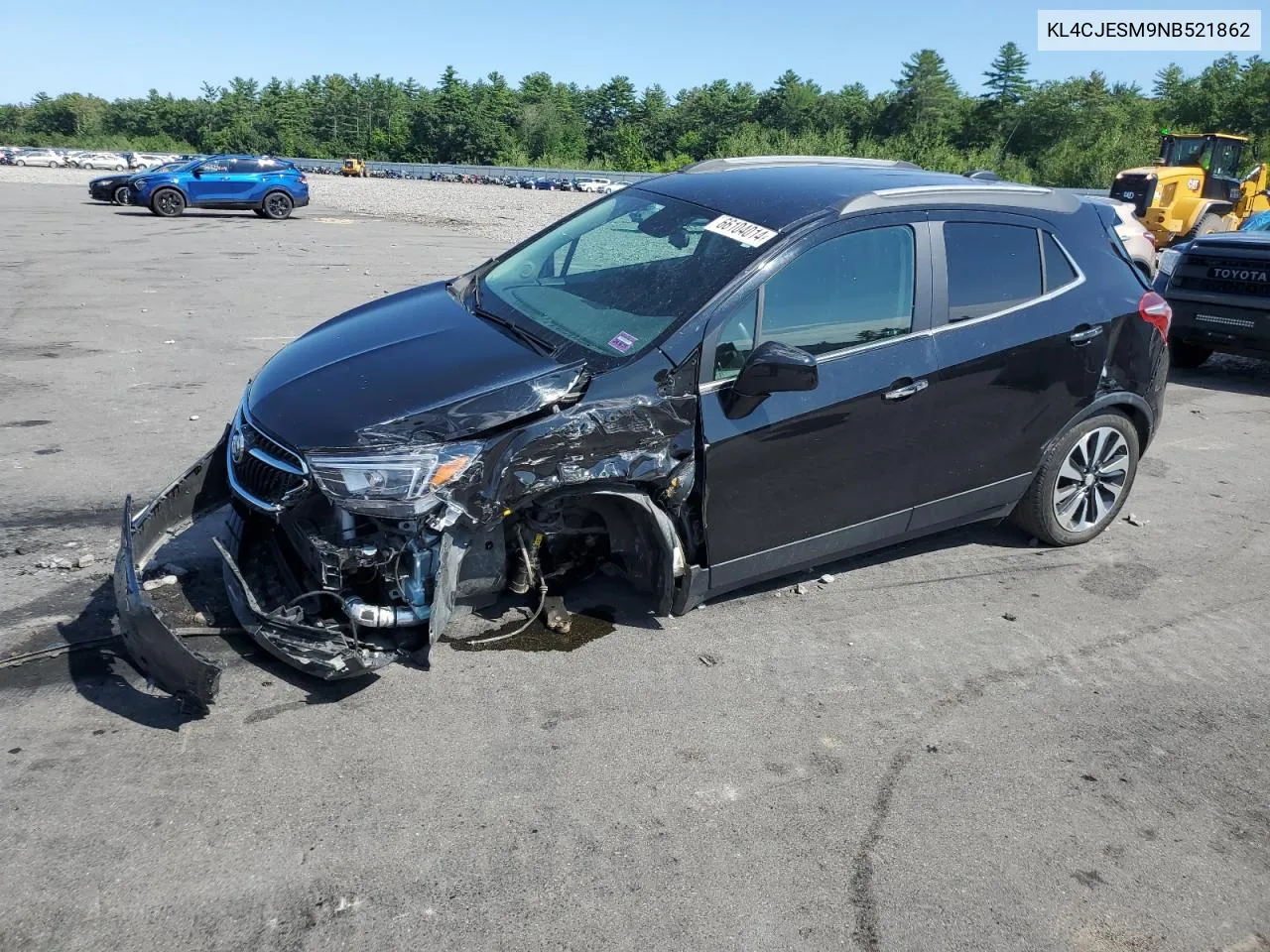 2022 Buick Encore Preferred VIN: KL4CJESM9NB521862 Lot: 66104014