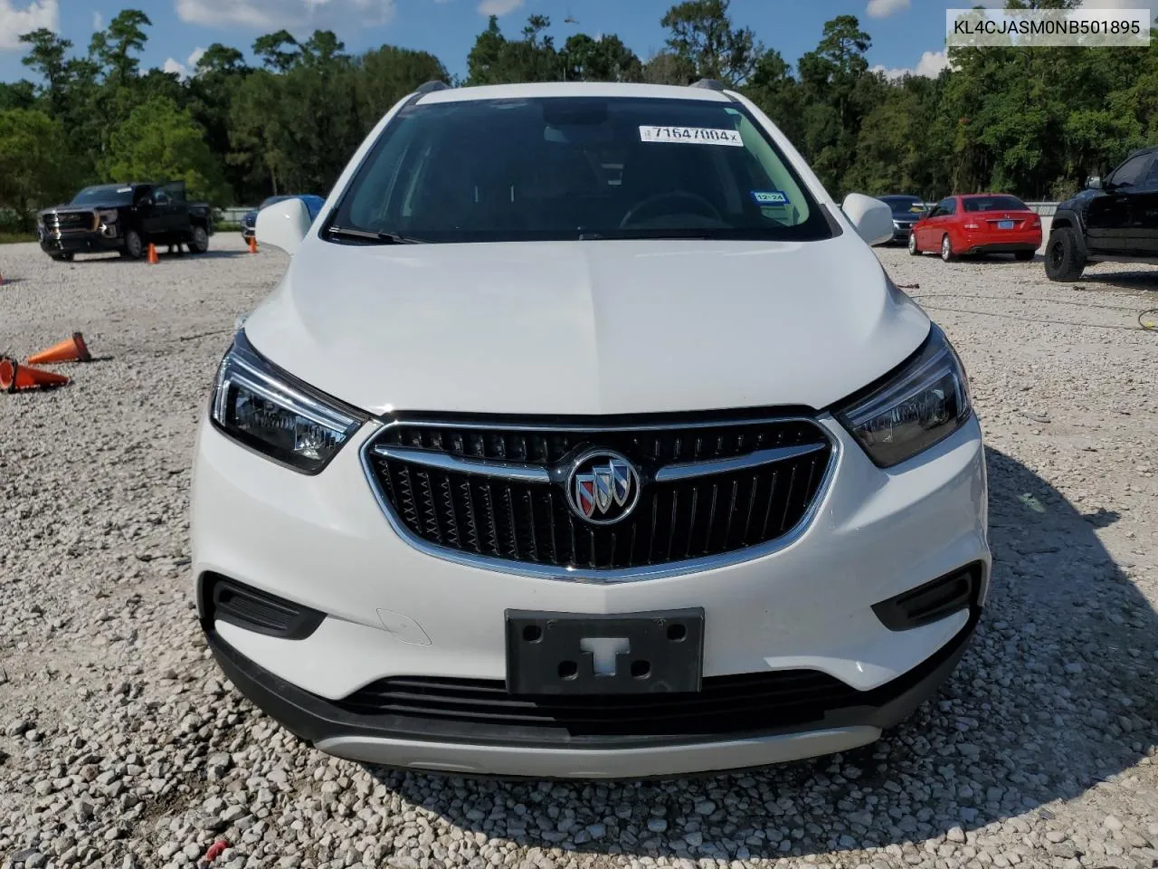 2022 Buick Encore Preferred VIN: KL4CJASM0NB501895 Lot: 71647004