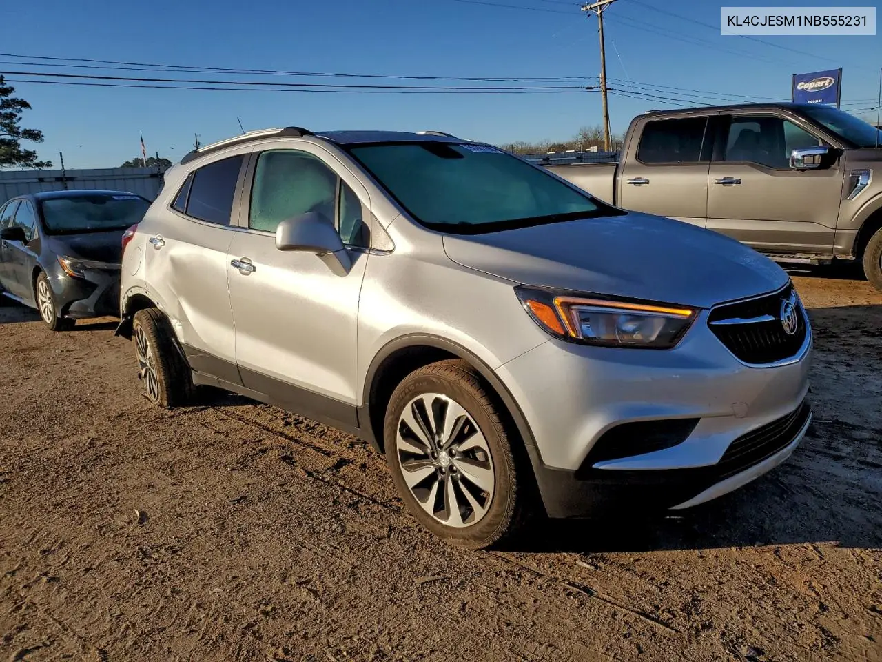 KL4CJESM1NB555231 2022 Buick Encore Preferred