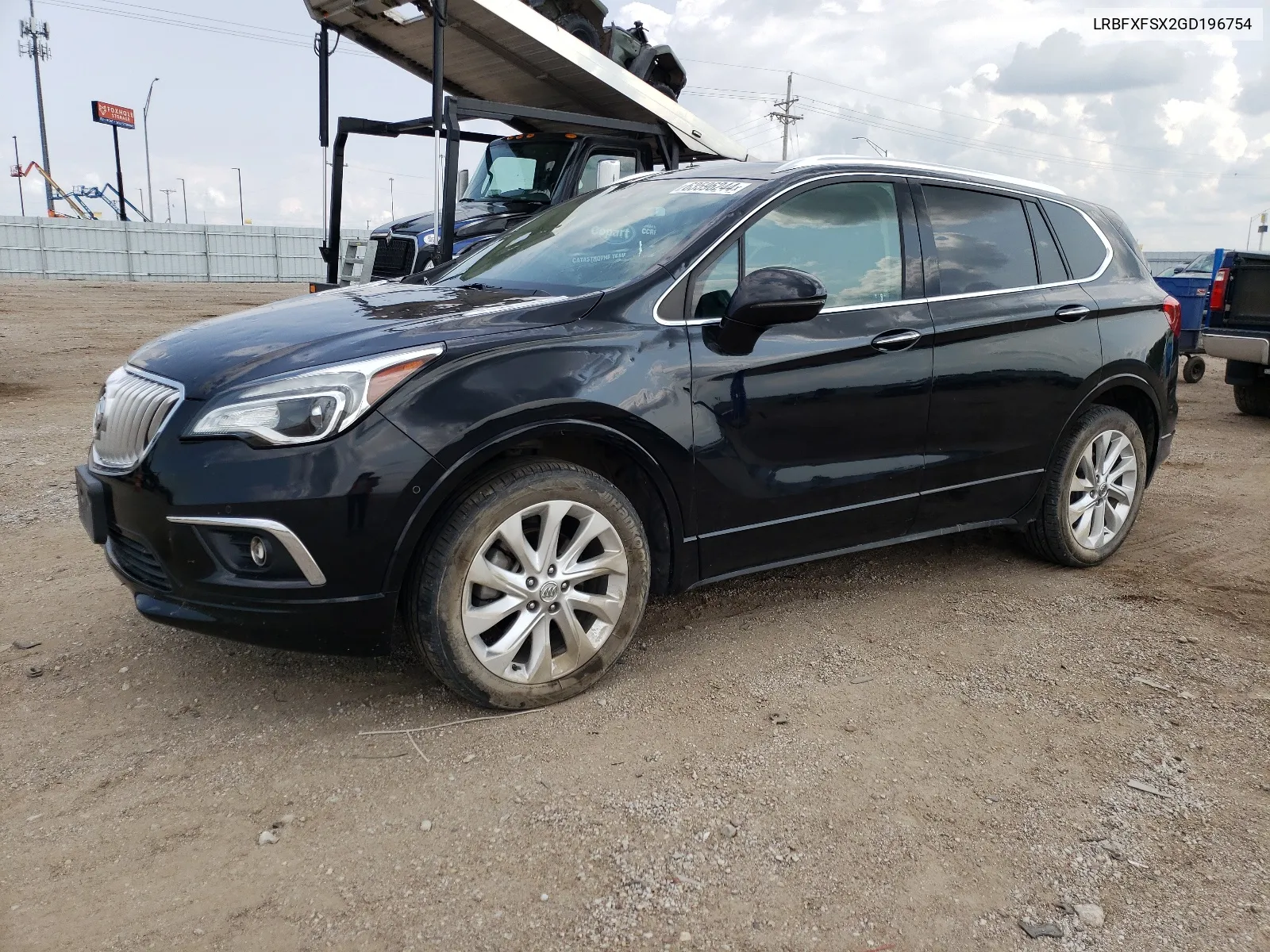 2016 Buick Envision Premium VIN: LRBFXFSX2GD196754 Lot: 63596244