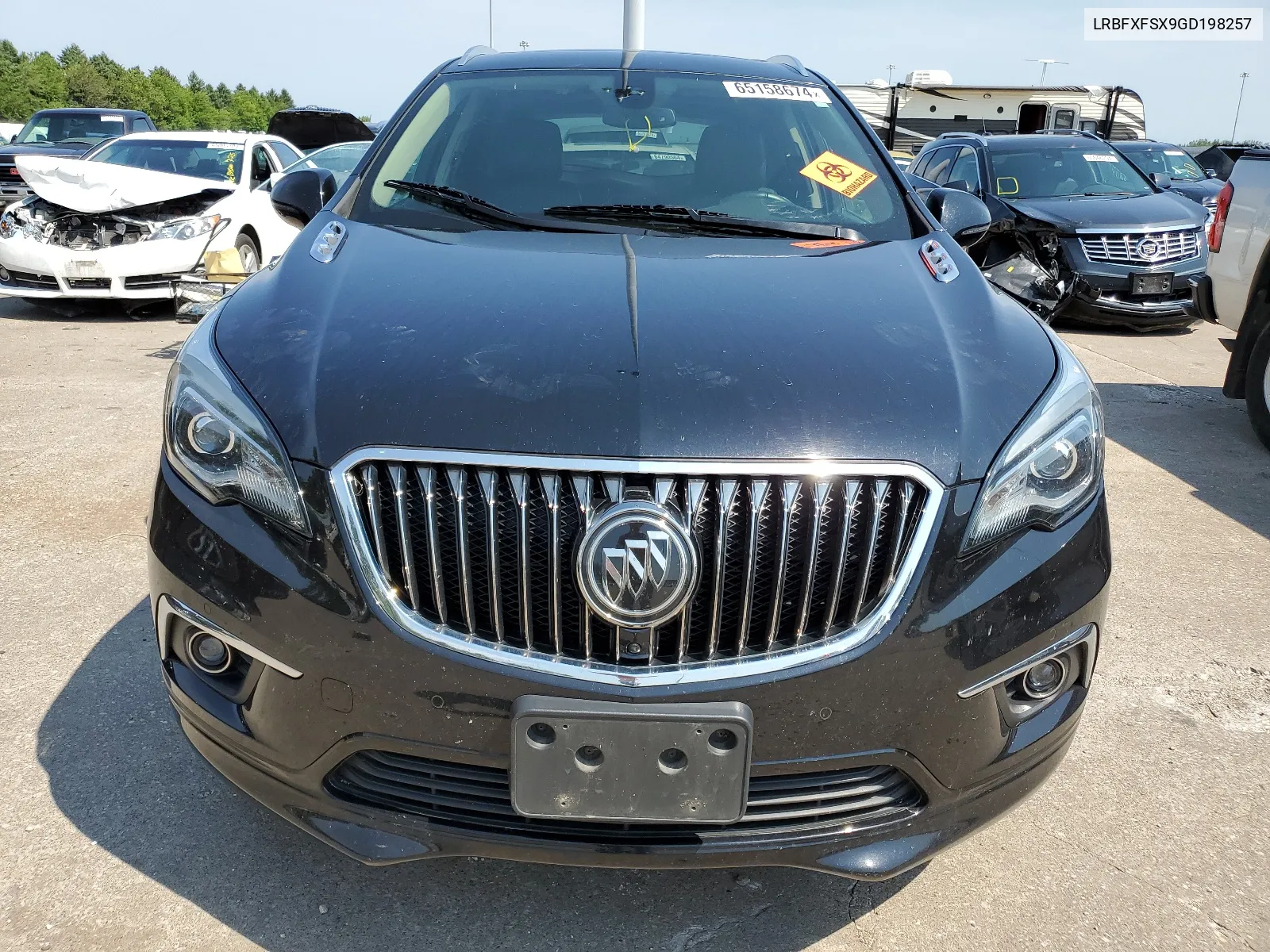 2016 Buick Envision Premium VIN: LRBFXFSX9GD198257 Lot: 65158674