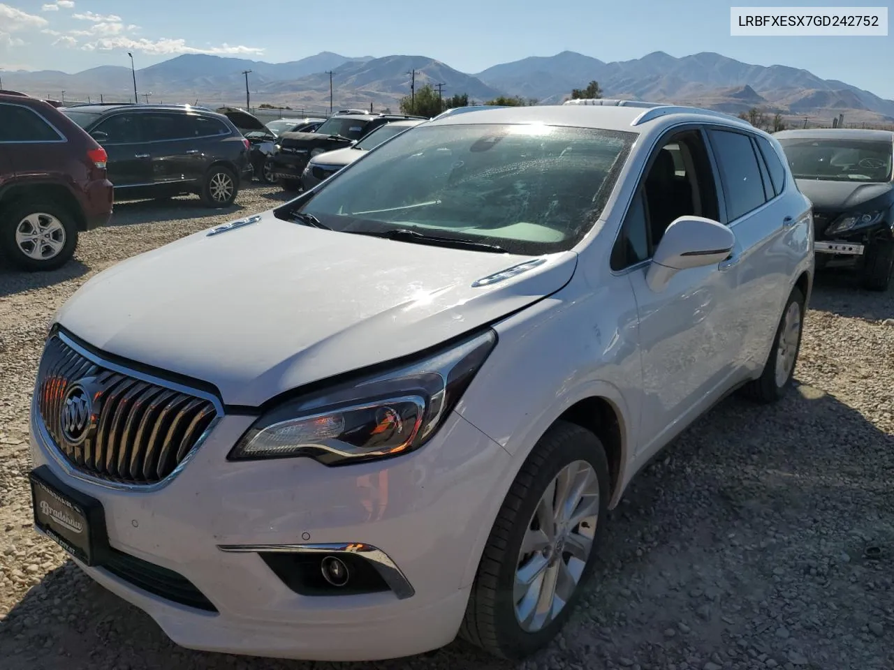 2016 Buick Envision Premium VIN: LRBFXESX7GD242752 Lot: 72431544