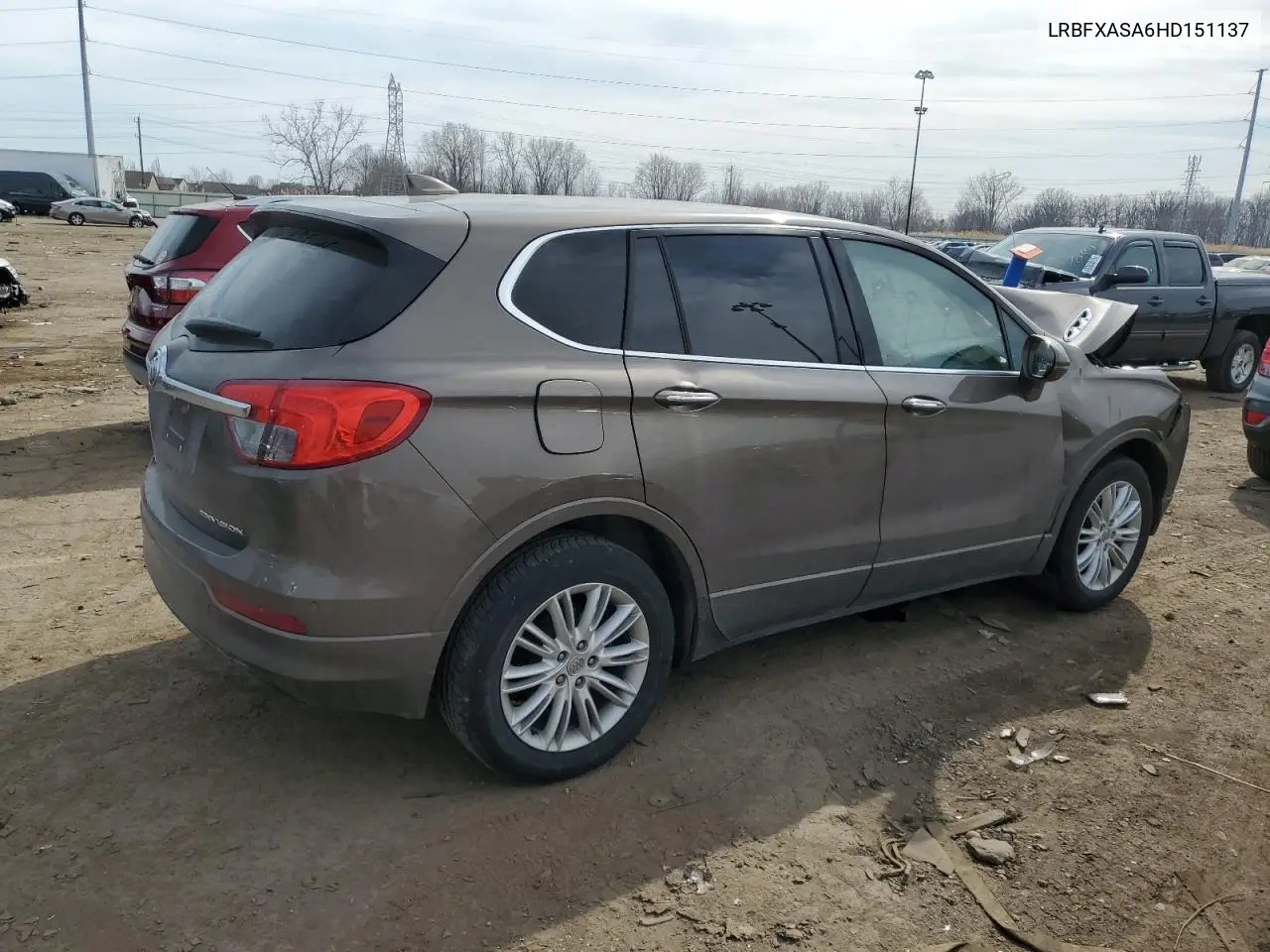 2017 Buick Envision Preferred VIN: LRBFXASA6HD151137 Lot: 49293225