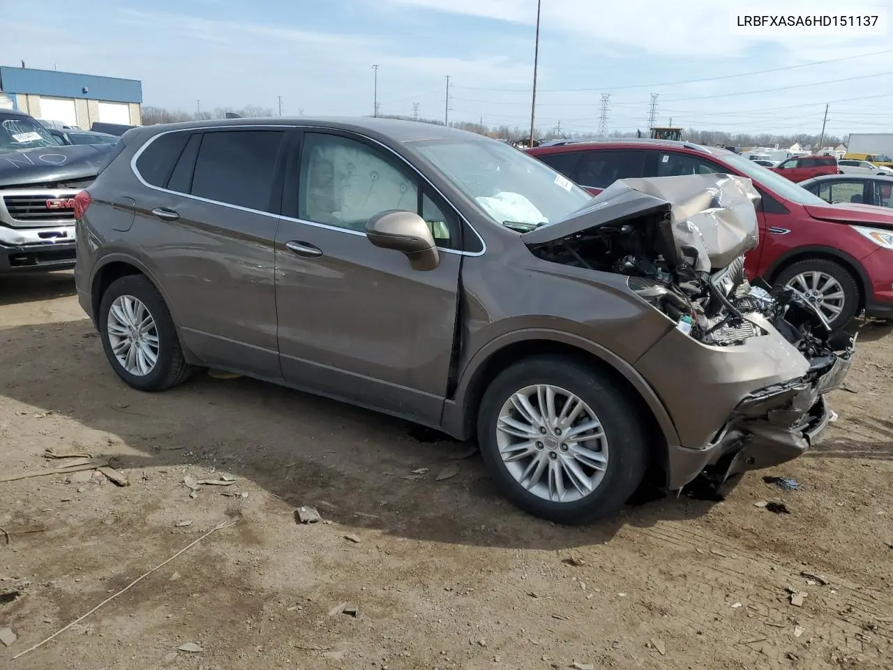2017 Buick Envision Preferred VIN: LRBFXASA6HD151137 Lot: 49293225