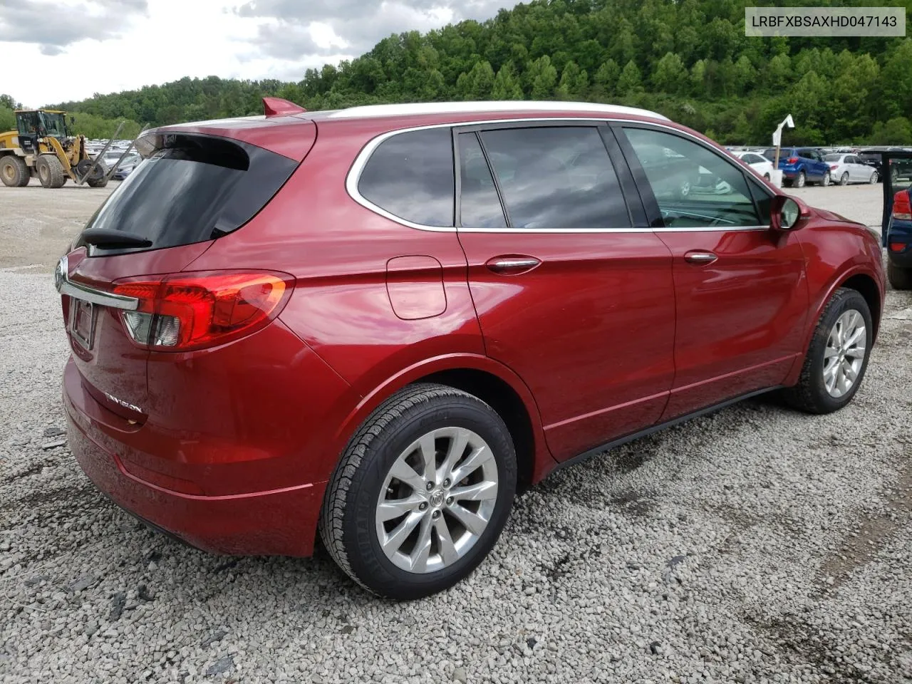 2017 Buick Envision Essence VIN: LRBFXBSAXHD047143 Lot: 54353644