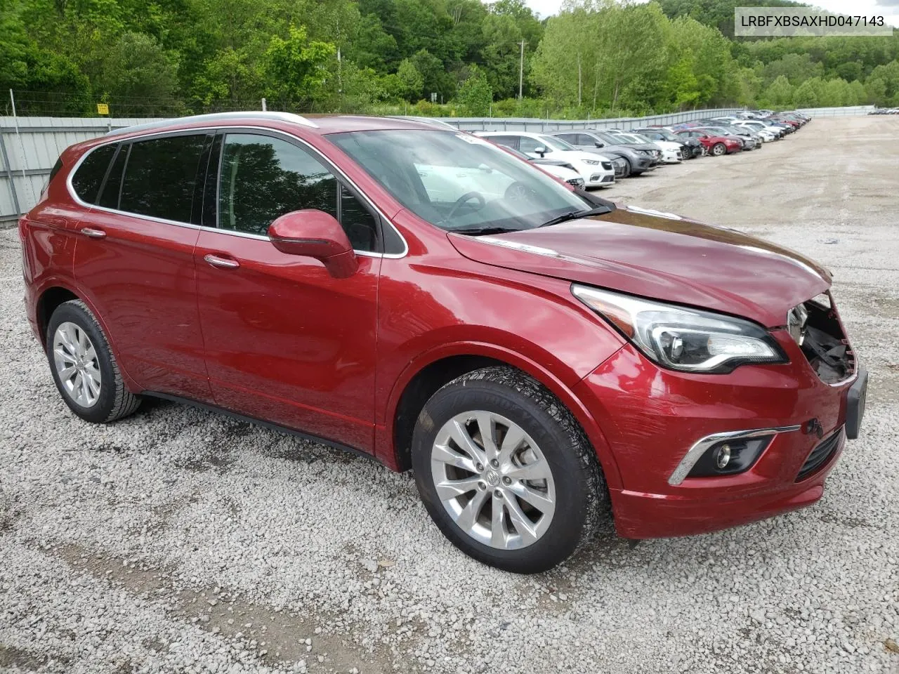 2017 Buick Envision Essence VIN: LRBFXBSAXHD047143 Lot: 54353644