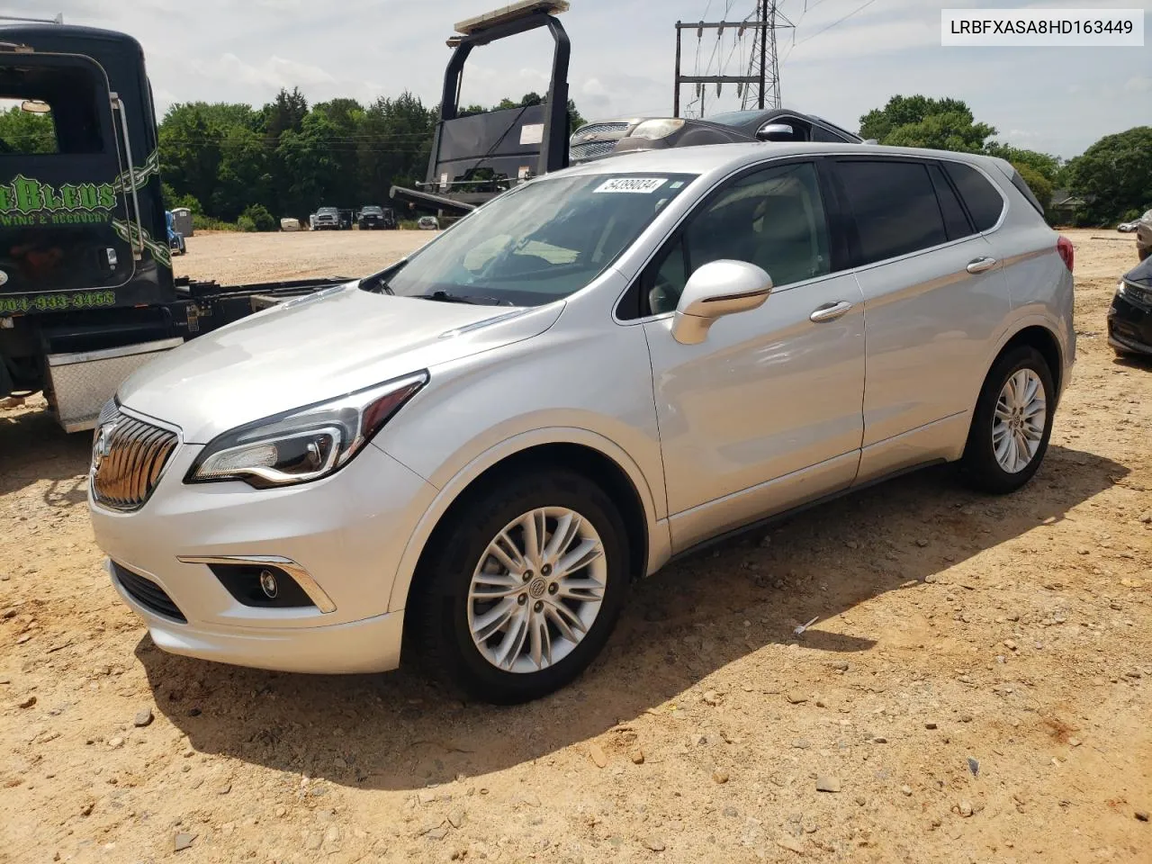 2017 Buick Envision Preferred VIN: LRBFXASA8HD163449 Lot: 54399034