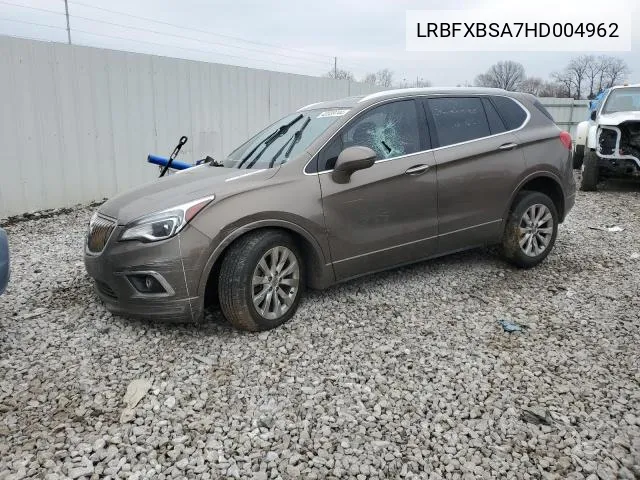 2017 Buick Envision Essence VIN: LRBFXBSA7HD004962 Lot: 57956584