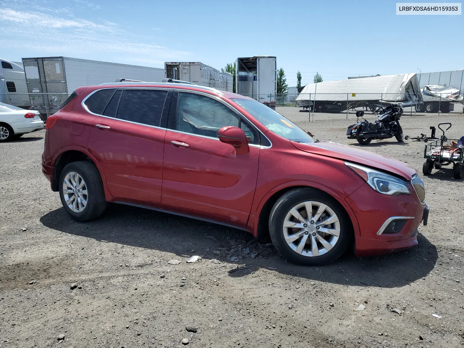 2017 Buick Envision Essence VIN: LRBFXDSA6HD159353 Lot: 59454534